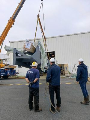 Mise en place d’une machine de 14 mètres chez Bosch